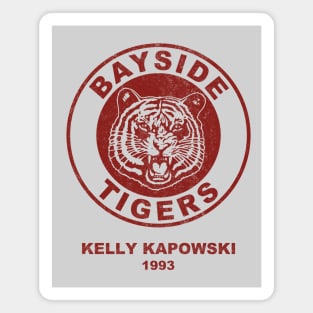 Bayside Tigers - Kelly Kapowski 1993 - vintage logo Magnet